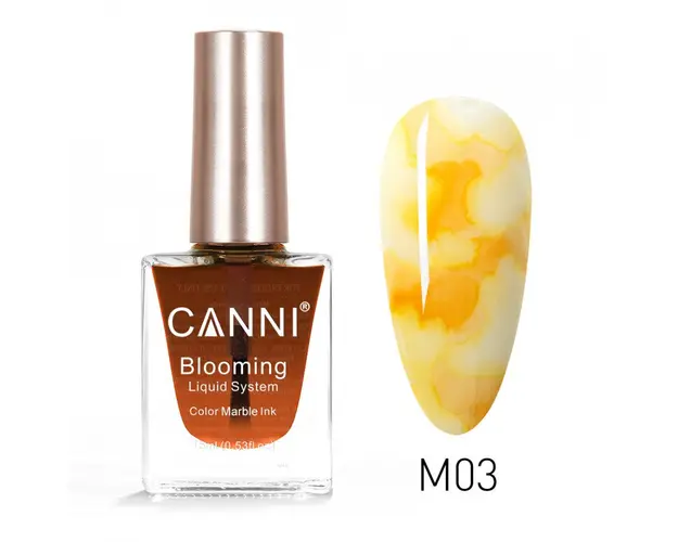 CANNI flower efect nail art 15ml cod-M03