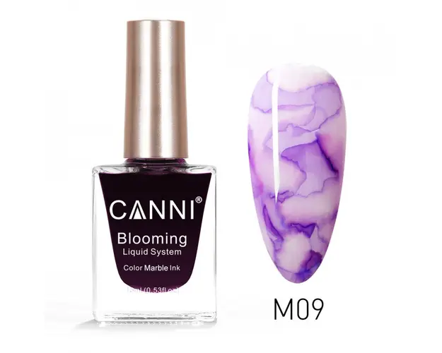 CANNI flower efect nail art 15ml cod-M09