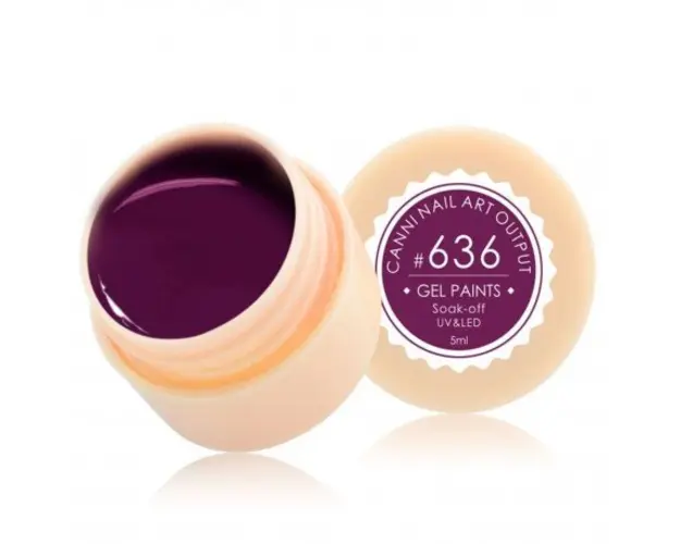 Gel color CANNI 5ml 636