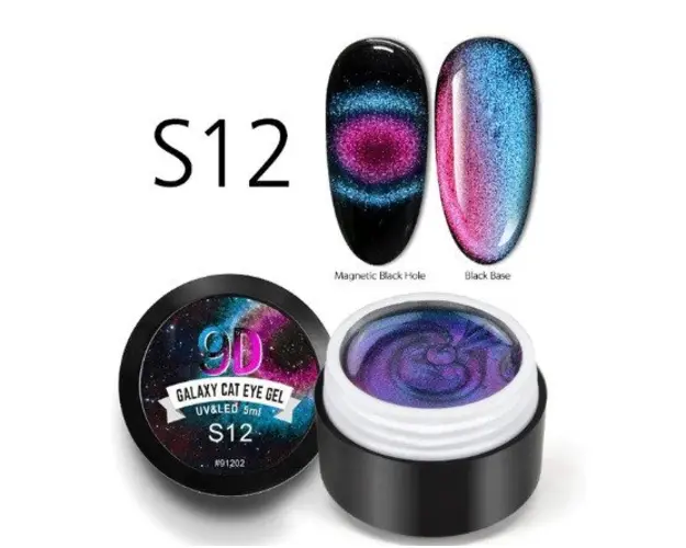 Gel color CANNI Galaxy Cat Eye S12