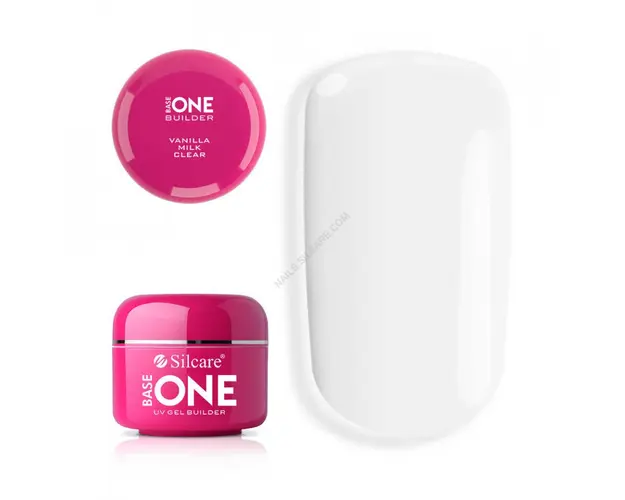 Gel uv Base One Vanilla Milk Clear 15g