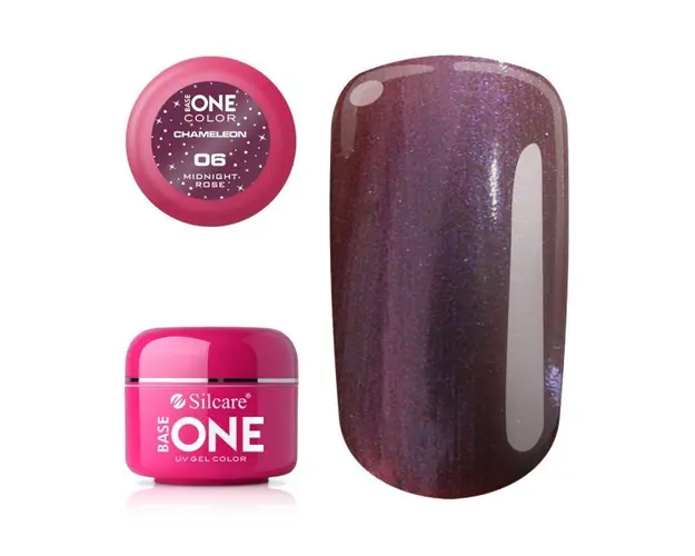 Gel UV Color Base One 5g Cameleon Midnight Rose 06