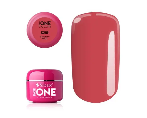 Gel UV Color Base One 5g Crusty Red 09
