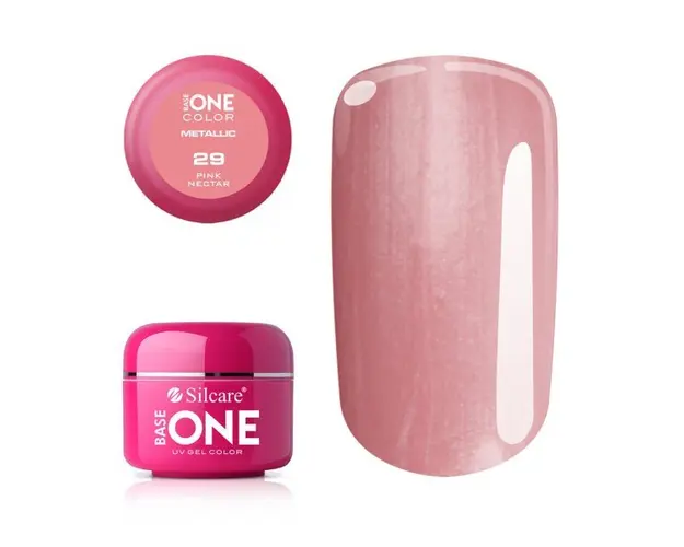 Gel UV Color Base One 5g Metalic Pink Nectar 29