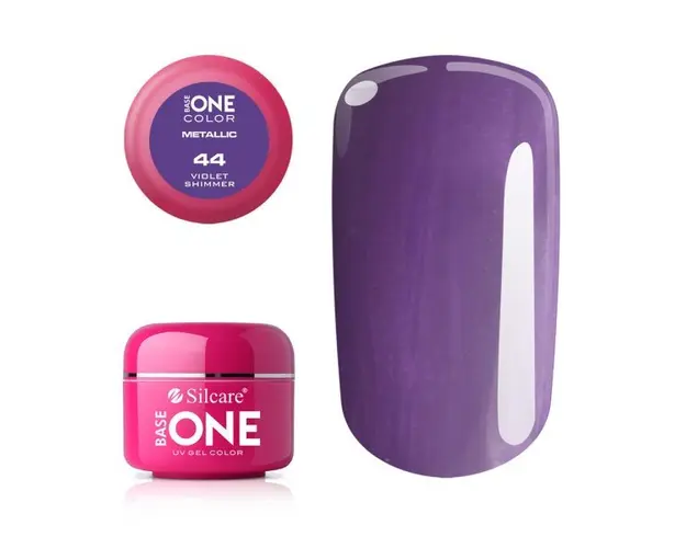 Gel UV Color Base One 5g Metalic Violet Shimmer 44