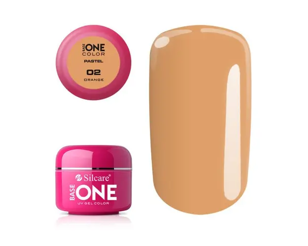 Gel UV Color Base One 5g Pastel 02 Orange