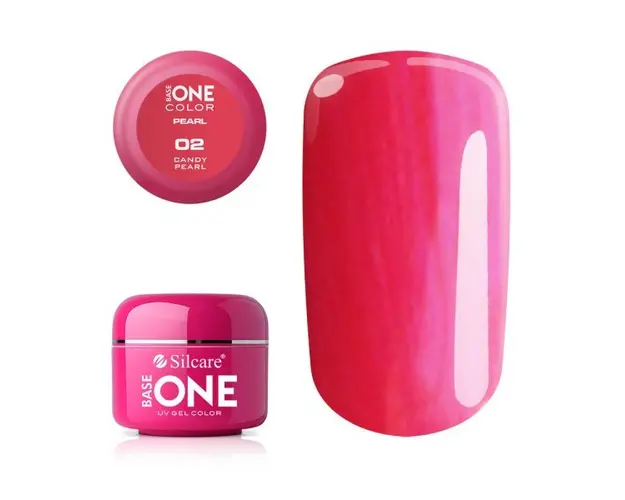 Gel UV Color Base One 5g Pearl 02 Candy Pearl