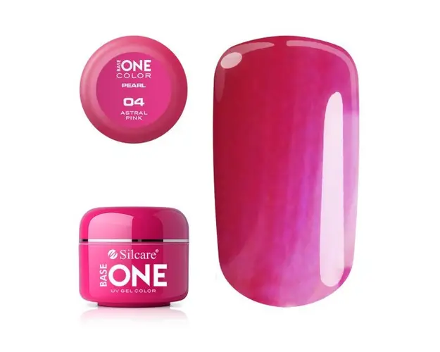 Gel UV Color Base One 5g Pearl 04 Astral Pink.