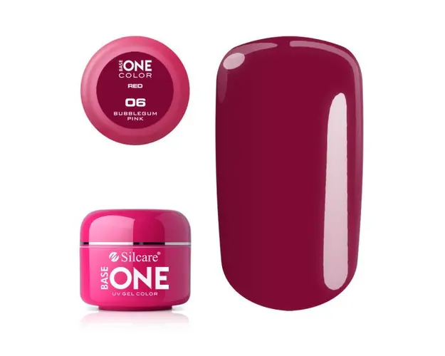 Gel UV Color Base One 5g Red Bubblegum Pink 06