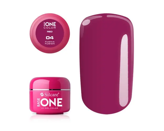 Gel UV Color Base One 5g Red Fushia Fusion 04