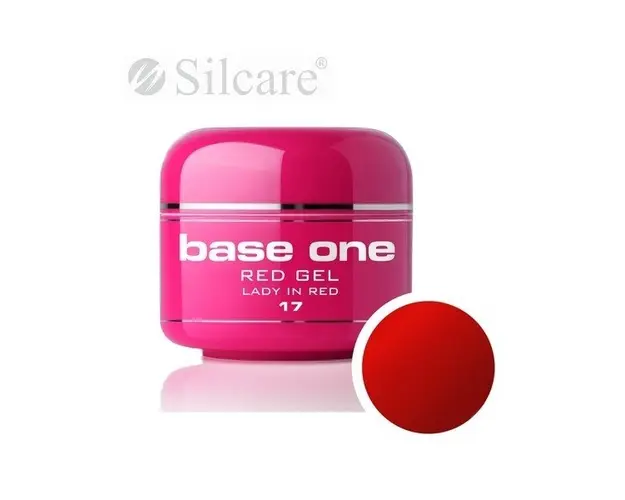 Gel UV Color Base One 5g Red-Lady in Red 17