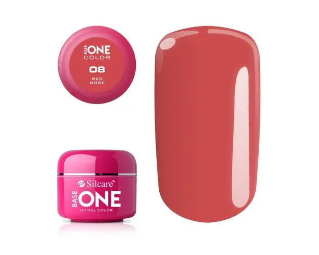 Gel UV Color Base One 5g Red Rose 08
