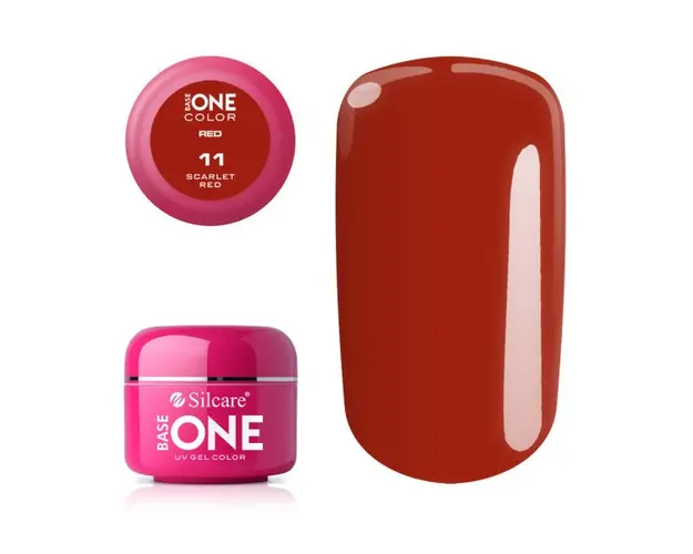 Gel UV Color Base One 5g Red-Scarlet Red 11