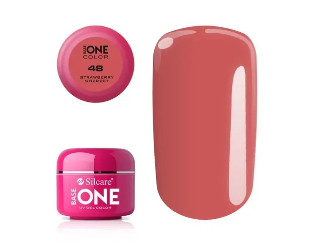 Gel UV Color Base One 5g Strawberry Sherbet-48