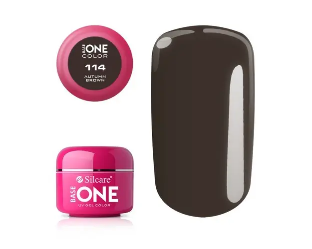 Gel UV Color Base One Autumn Colection 5g Autumn Brown 114