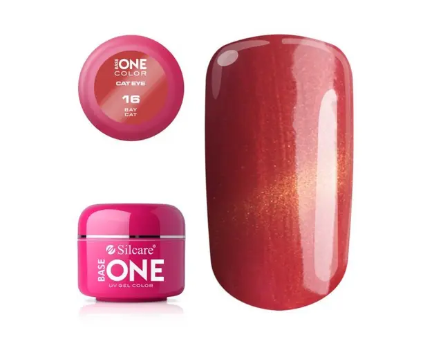 Gel UV Color Base One Silcare Cat Eye Magnetic Bay Cat 16