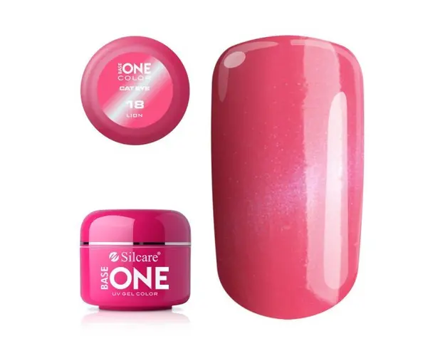 Gel UV Color Base One Silcare Cat Eye Magnetic Lion 18