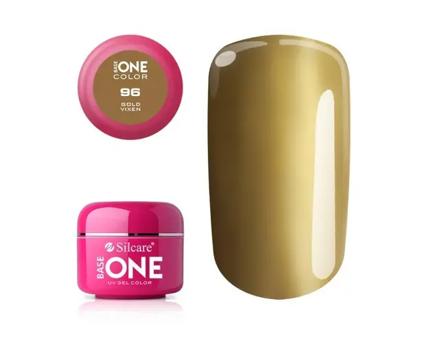 Gel uv Color Base One Silcare Clasic Gold Vixen 96