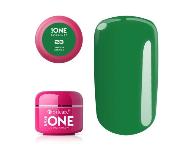 Gel uv Color Base One Silcare Clasic Green Grass 23