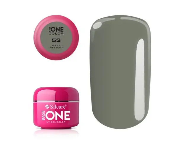 Gel uv Color Base One Silcare Clasic Grey Mistery 53