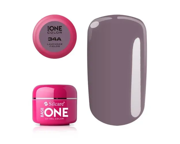 Gel uv Color Base One Silcare Clasic Lavender Fields 34A