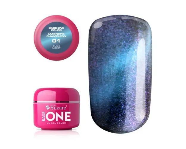 Gel UV Color Base One Silcare Magnetic Chameleon 01