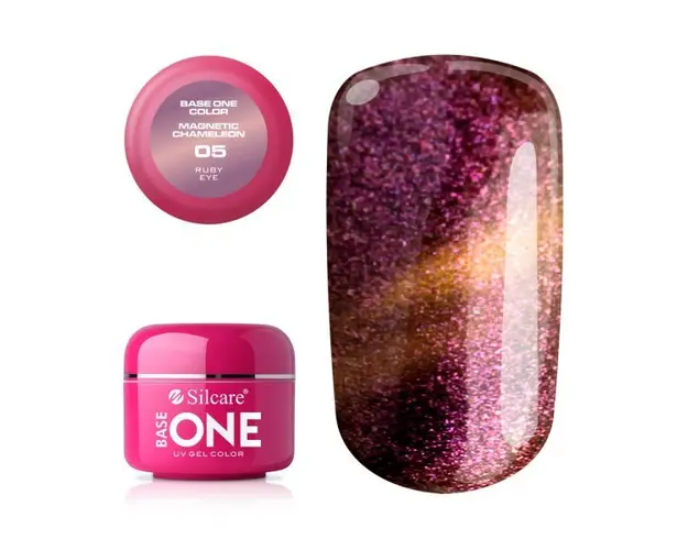 Gel UV Color Base One Silcare Magnetic Chameleon 05