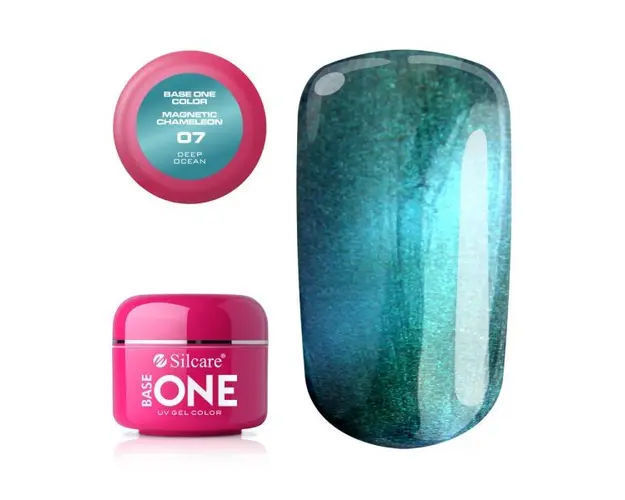 Gel UV Color Base One Silcare Magnetic Chameleon 07