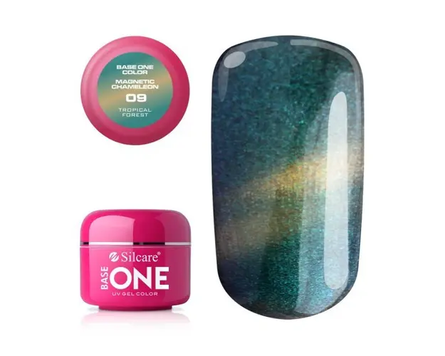 Gel UV Color Base One Silcare Magnetic Chameleon 09