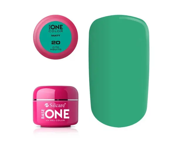 Gel uv Color Base One Silcare Matt Cito Mojito 20