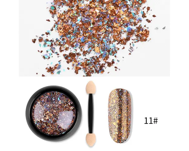 Laser Nail Foil pudra i040-11