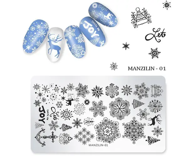 Matrita metalica modele de iarna 01