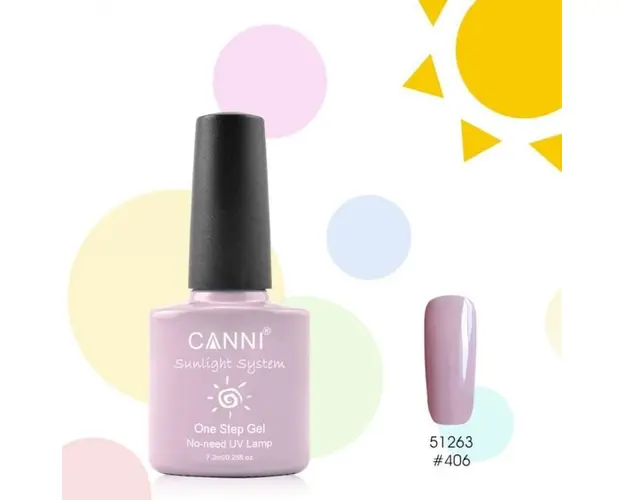 Oja Semipermanenta CANNI 3 IN 1 7,3ml-406