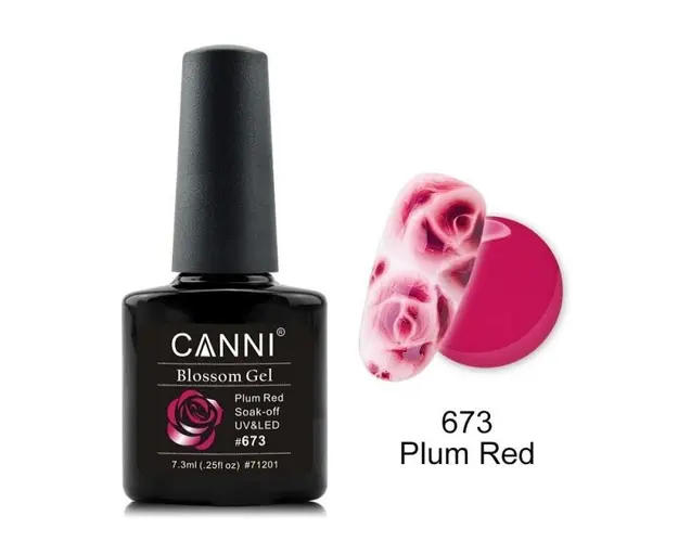Oja Semipermanenta CANNI Blassom 673 Plum Red