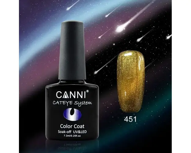 Oja Semipermanenta CANNI CAMELEON-CAT EYES 7,3ml-451