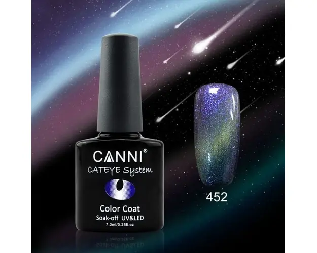 Oja Semipermanenta CANNI CAMELEON-CAT EYES 7,3ml-452