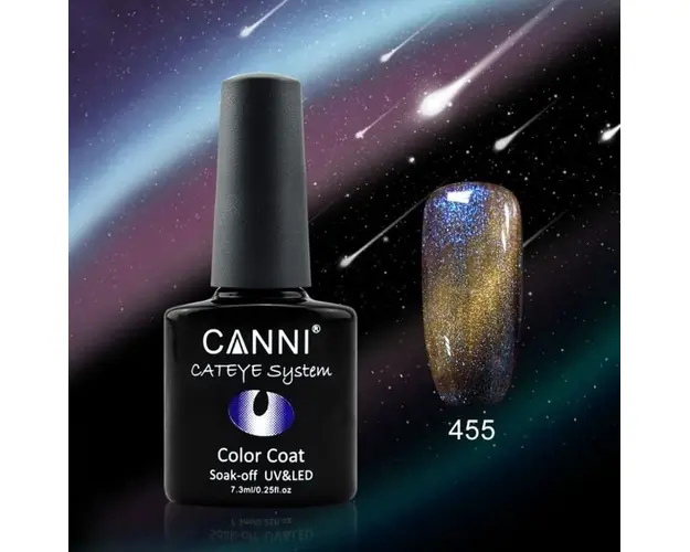 Oja Semipermanenta CANNI CAMELEON-CAT EYES 7,3ml-455