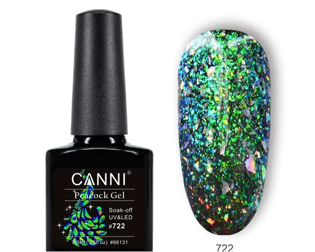 Oja Semipermanenta CANNI Peacock-Coada de Paun 722