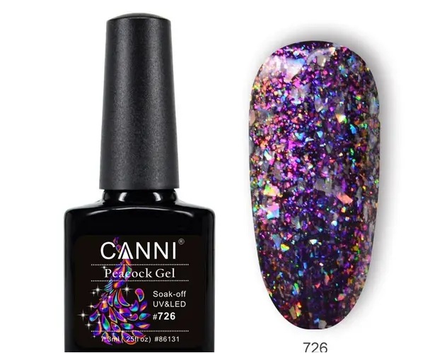 Oja Semipermanenta CANNI Peacock-Coada de Paun 726