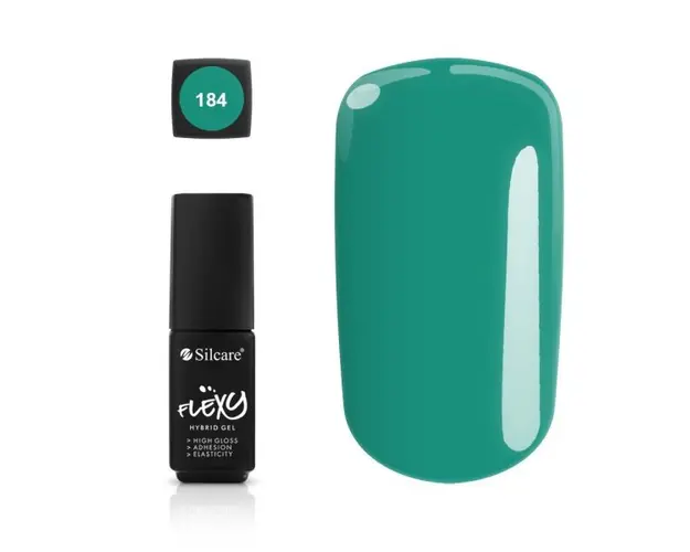 Oja Semipermanenta Flexy Hybrid Gel Silcare 4.5g 184