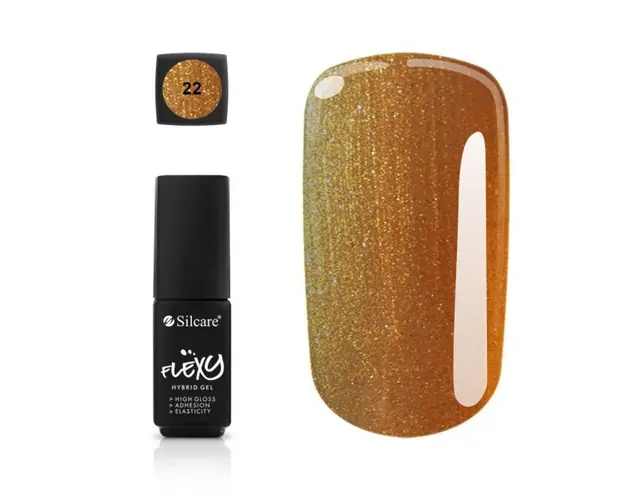 Oja Semipermanenta Flexy Hybrid Gel Silcare 4.5g 22