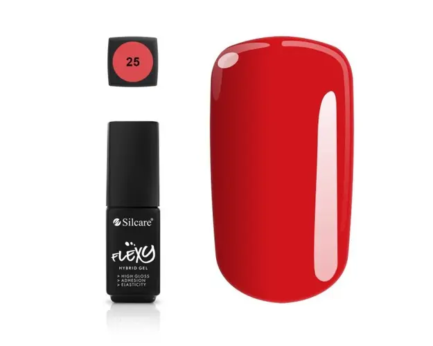 Oja Semipermanenta Flexy Hybrid Gel Silcare 4.5g 25