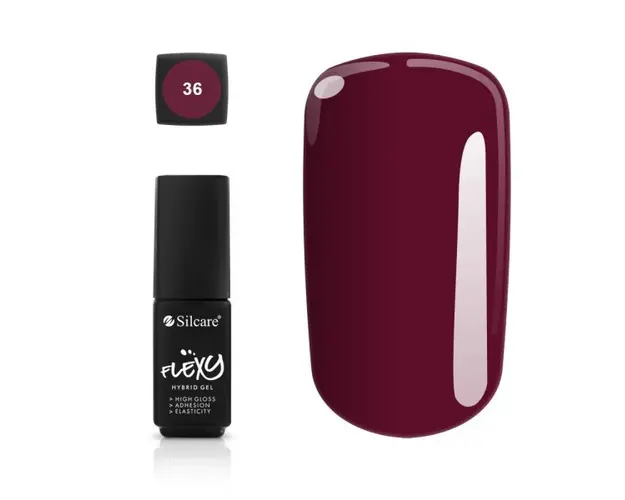 Oja Semipermanenta Flexy Hybrid Gel Silcare 4.5g 36