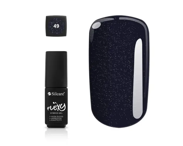 Oja Semipermanenta Flexy Hybrid Gel Silcare 4.5g 49