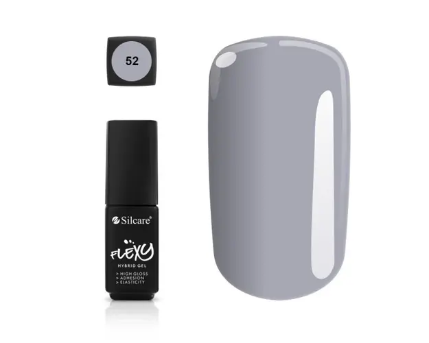 Oja Semipermanenta Flexy Hybrid Gel Silcare 4.5g 52