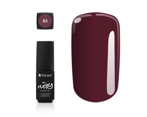 Oja Semipermanenta Flexy Hybrid Gel Silcare 4.5g 83