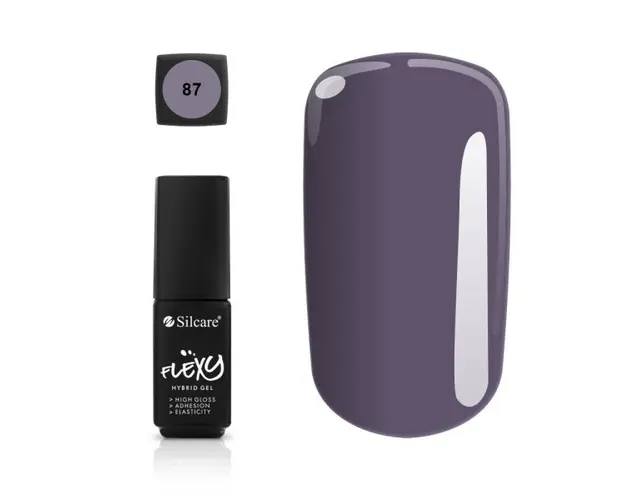 Oja Semipermanenta Flexy Hybrid Gel Silcare 4.5g 87