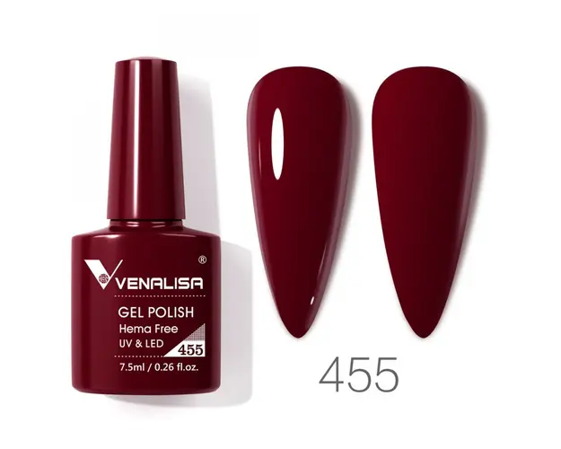 Oja Semipermanenta Venalisa Soak off Hema Free 7,5ml 455