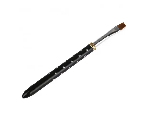 Pensula pentru gel cu maner metalic rotund -NB103-8