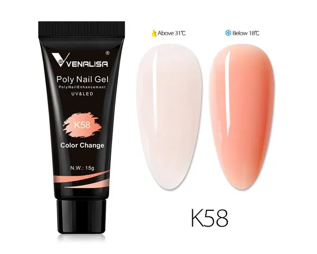 Poly-gel color Venalisa 15g TERMO K-58